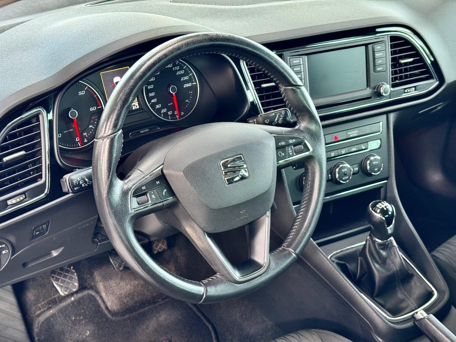 Sort Seat Leon fra 2014