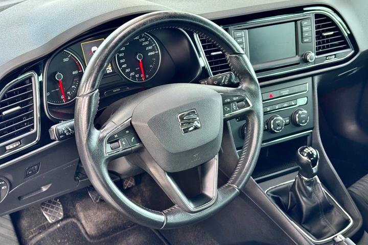 Sort Seat Leon fra 2014
