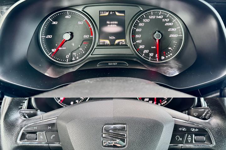 Sort Seat Leon fra 2014