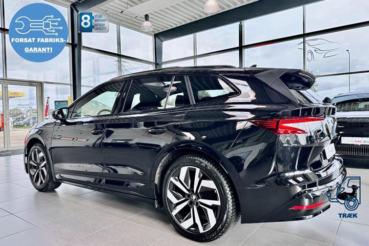 Sort Skoda Enyaq fra 2026