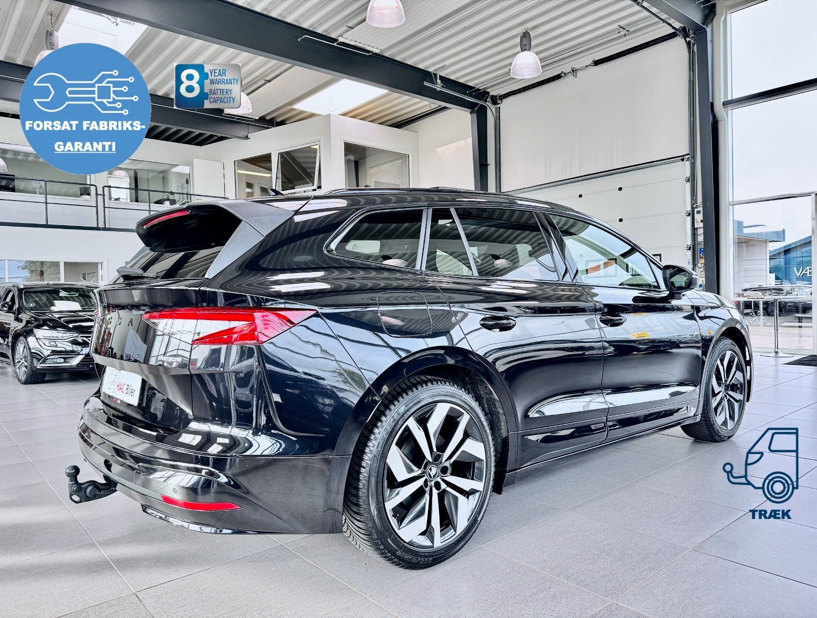 Sort Skoda Enyaq fra 2026