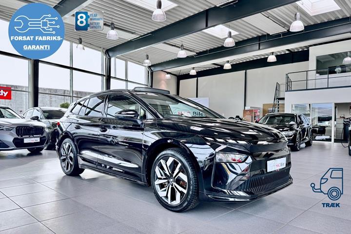 Sort Skoda Enyaq fra 2026