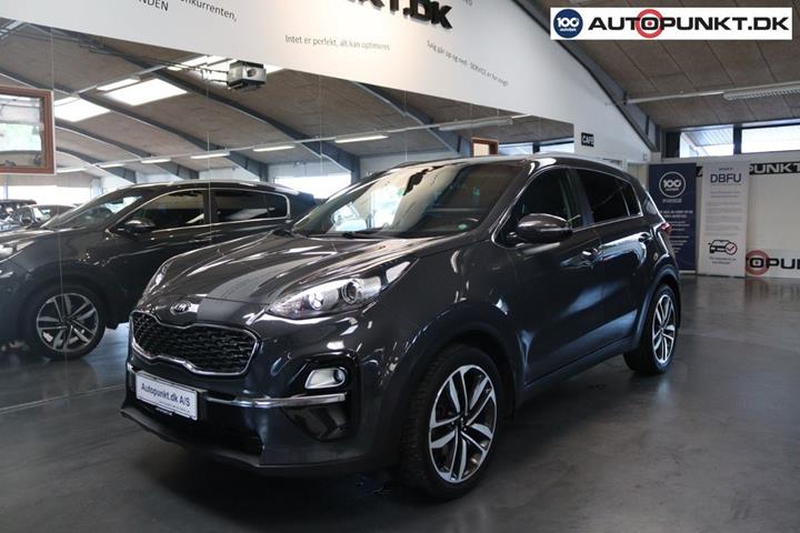 Grå Kia Sportage fra 2019