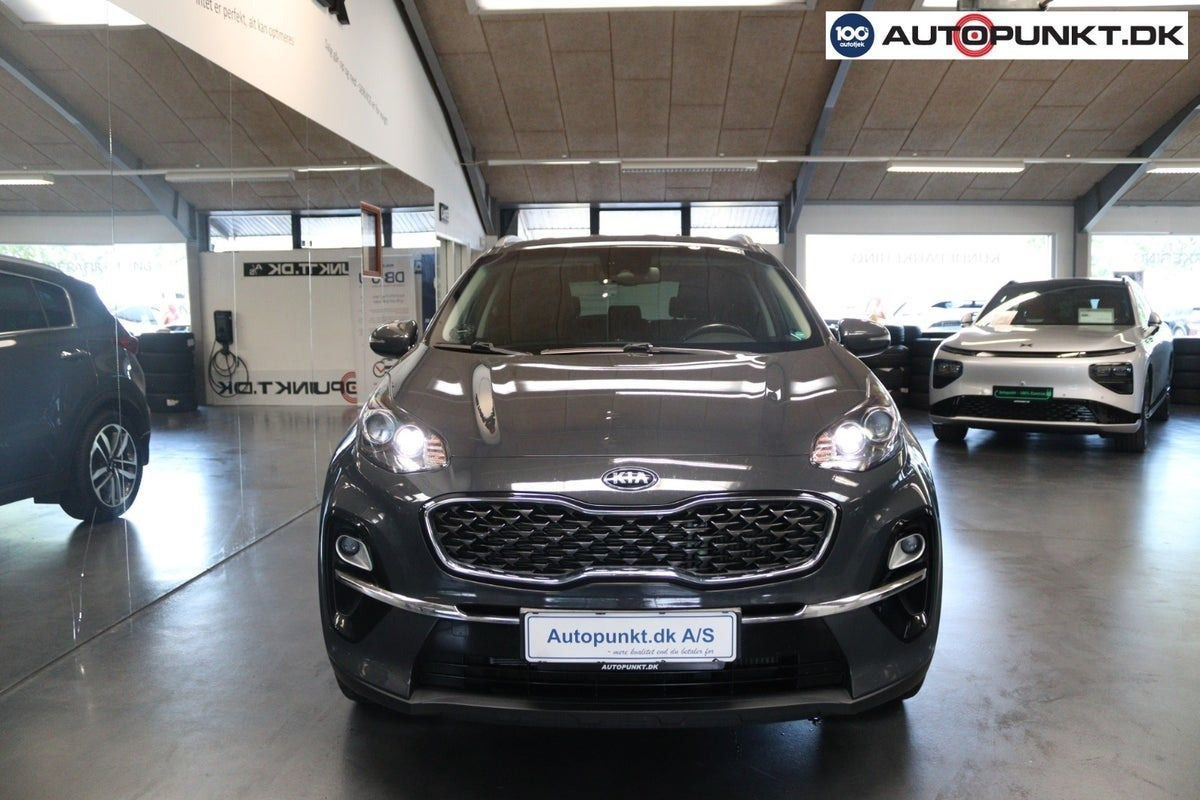 Grå Kia Sportage fra 2019