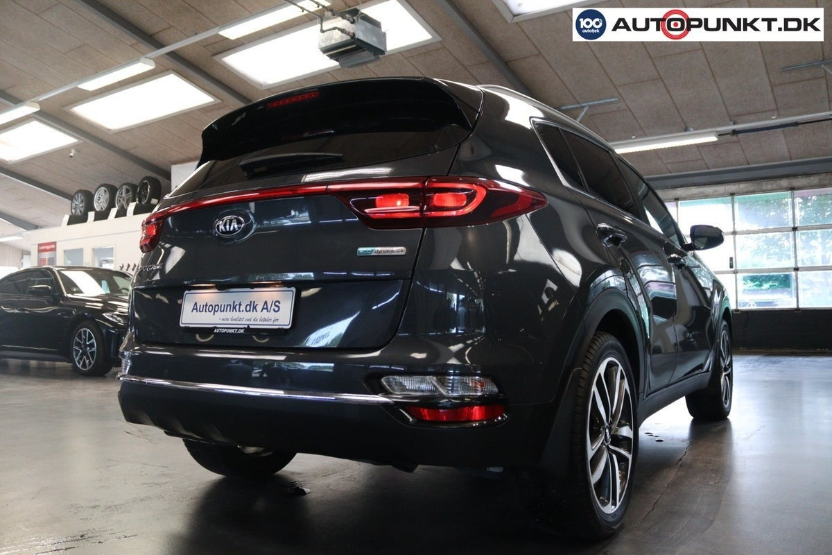 Grå Kia Sportage fra 2019