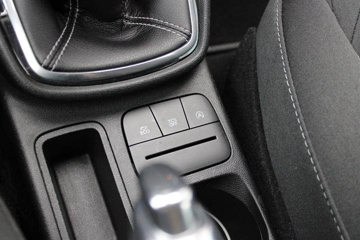 Blå Ford Fiesta fra 2019