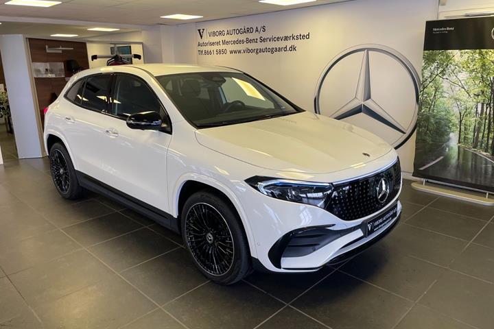 Hvid Mercedes EQA250+ fra 2026