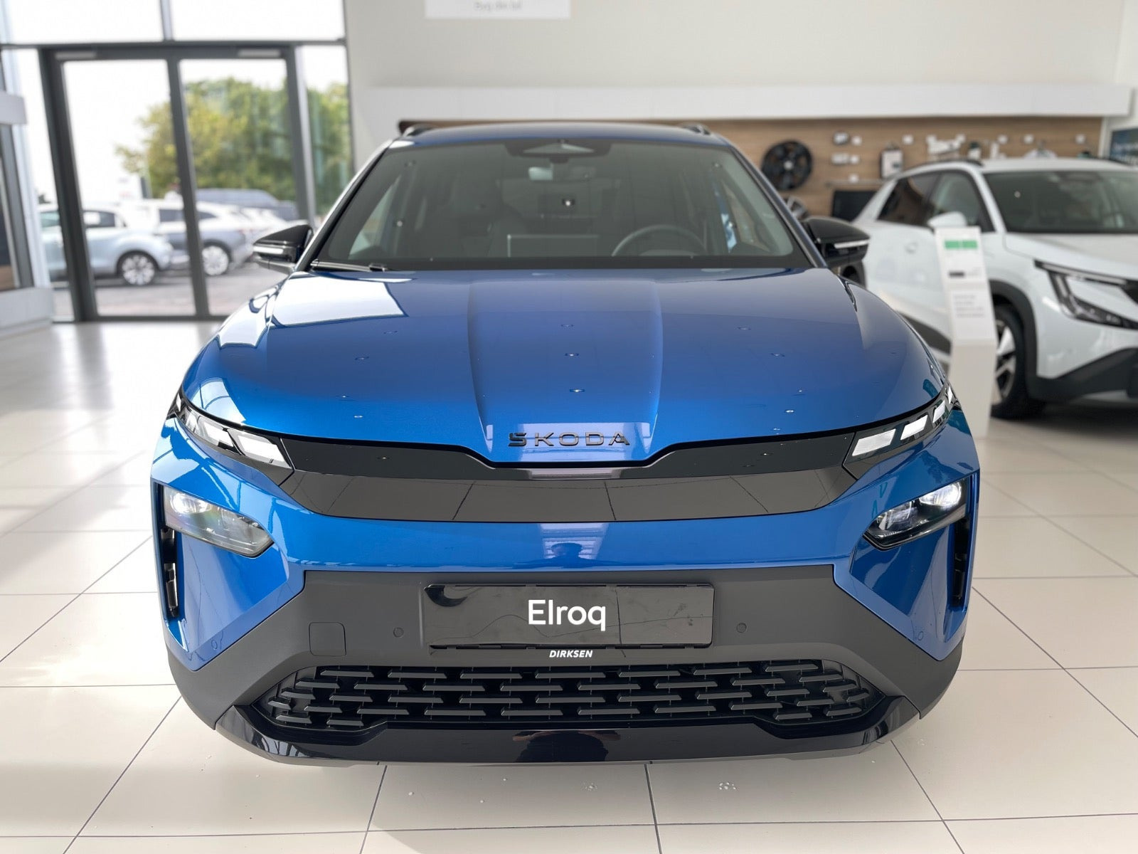 Blå Skoda Elroq fra 2027