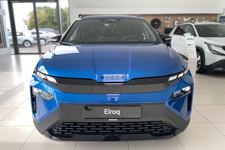 Blå Skoda Elroq fra 2027