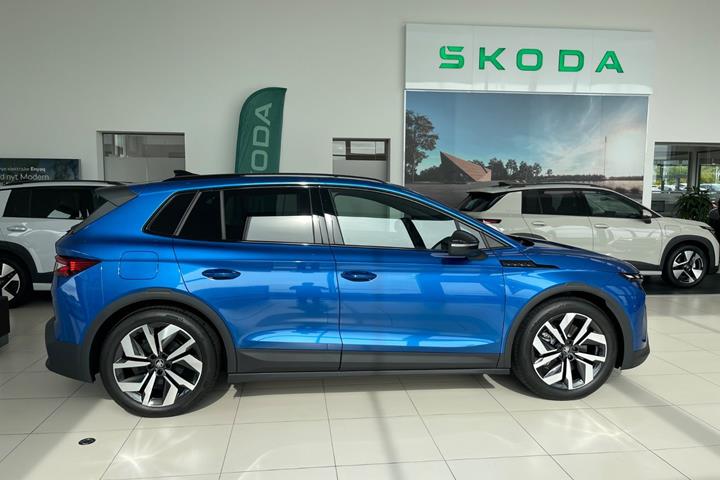 Blå Skoda Elroq fra 2027