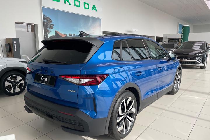 Blå Skoda Elroq fra 2027