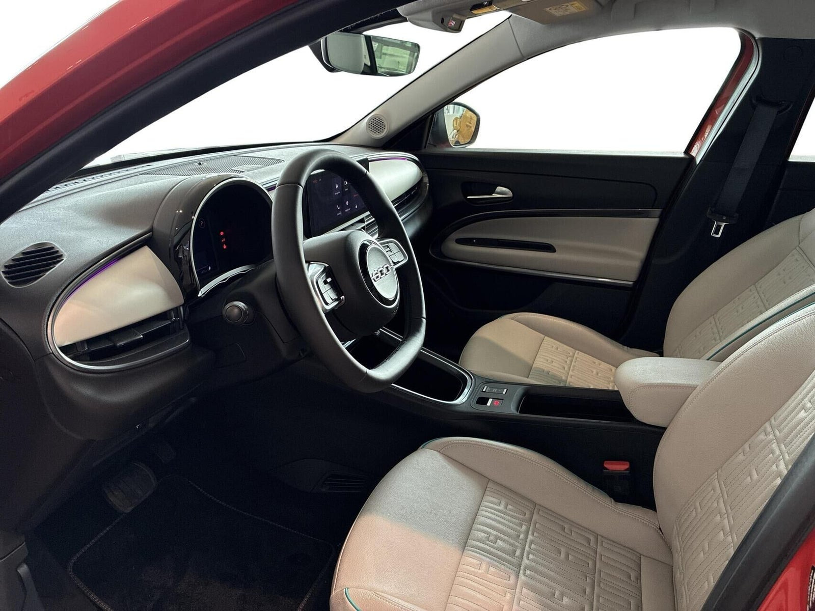 Orange Fiat 600e fra 2025