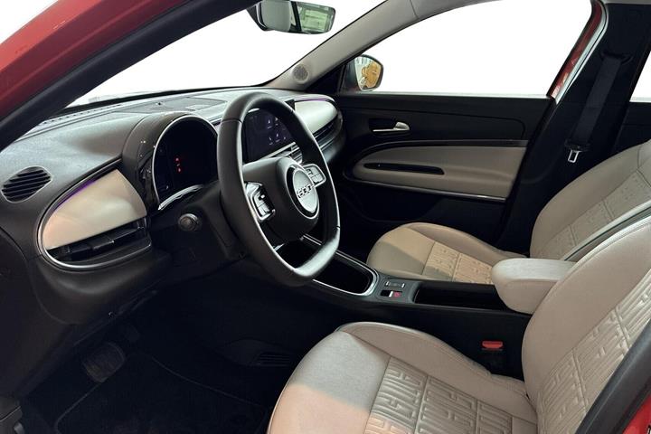 Orange Fiat 600e fra 2025