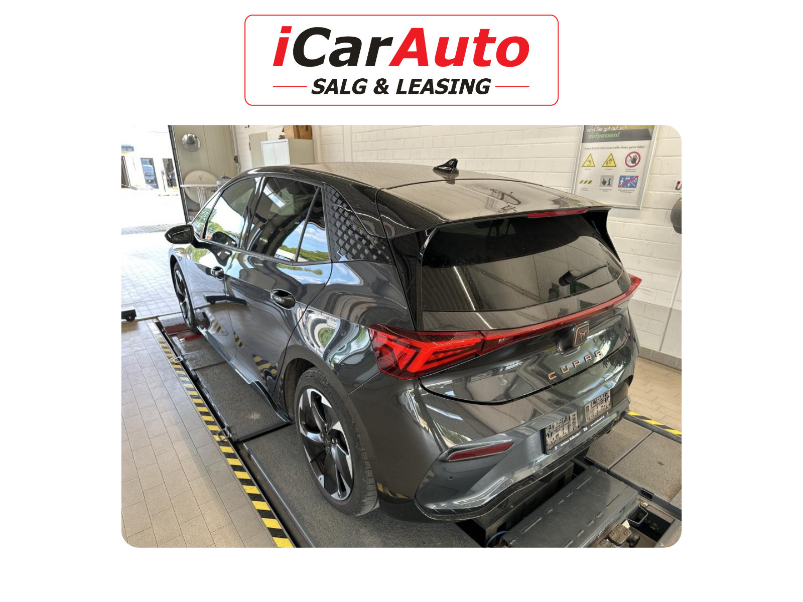 Grå Cupra Born fra 2023
