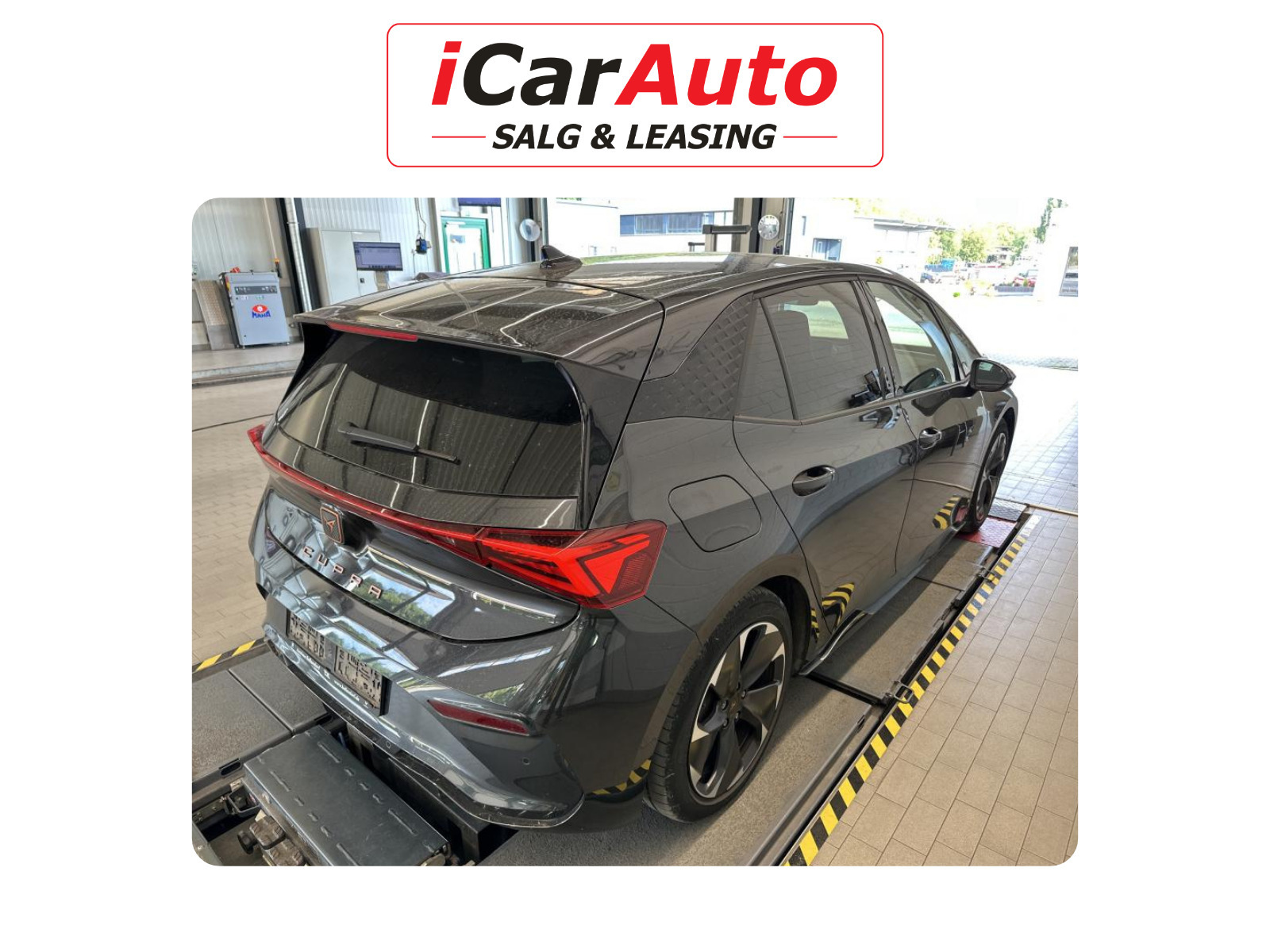 Grå Cupra Born fra 2023