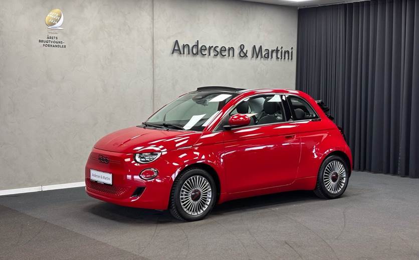 Fiat 500e EL RED 118HK Cabr. Aut.