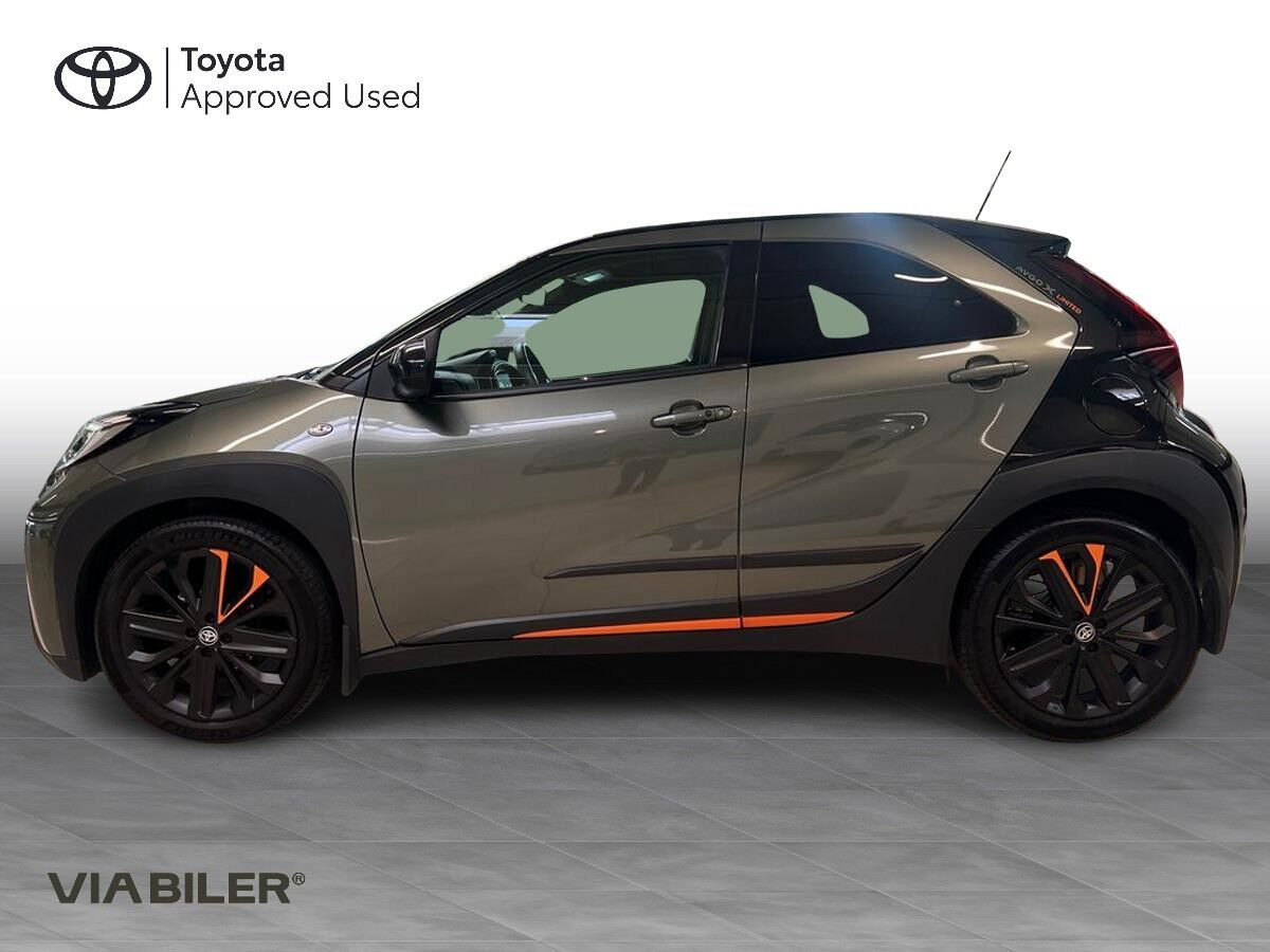 Grøn Toyota Aygo X fra 2022