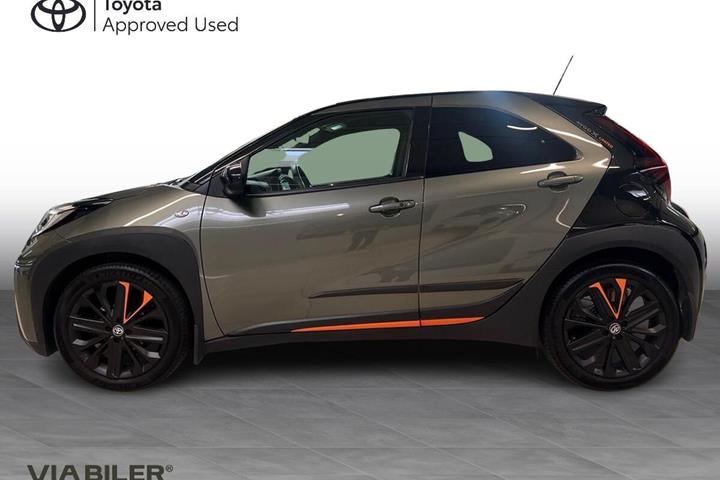 Grøn Toyota Aygo X fra 2022