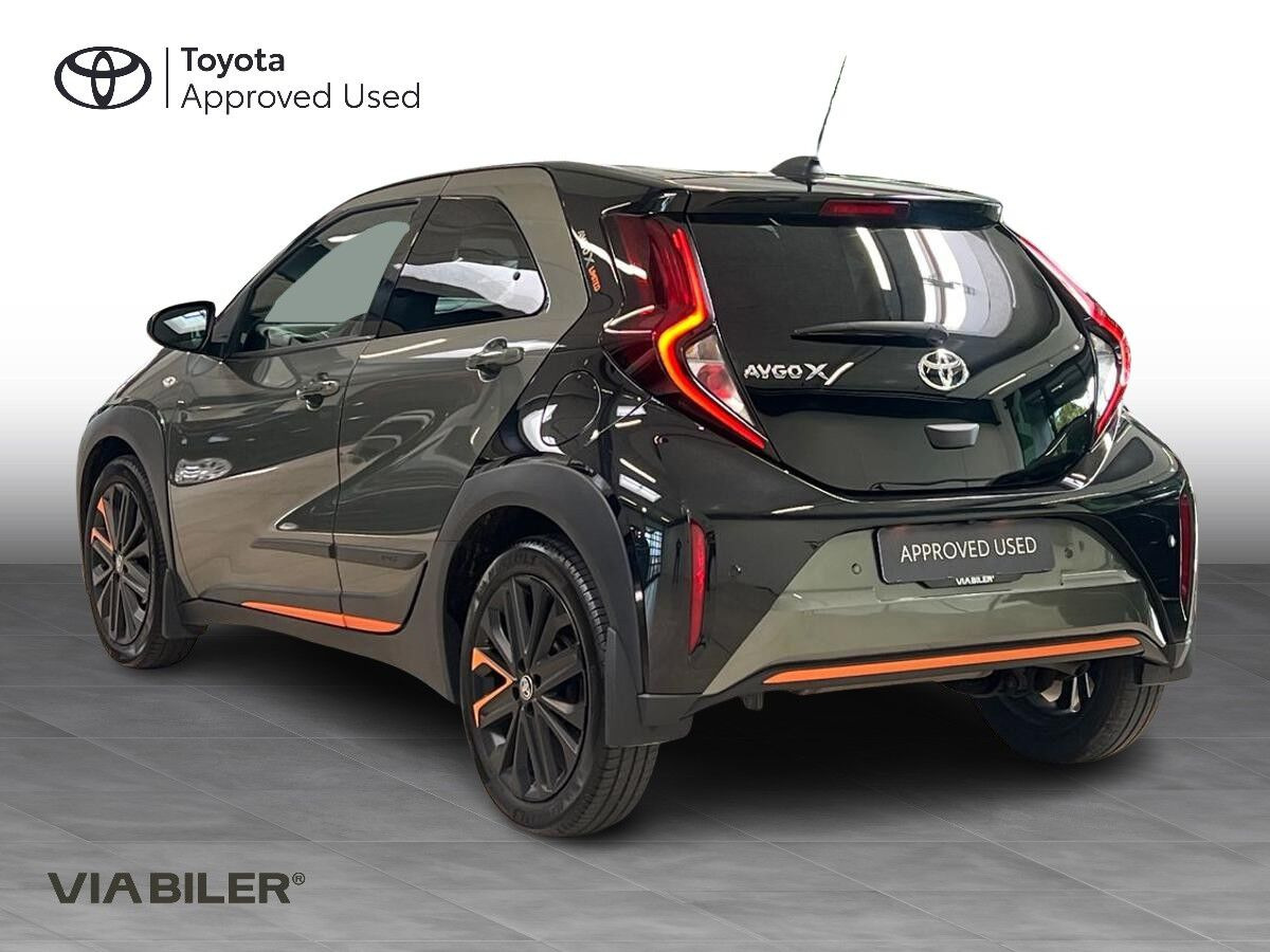 Grøn Toyota Aygo X fra 2022