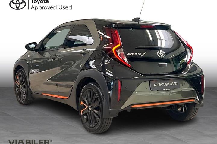 Grøn Toyota Aygo X fra 2022