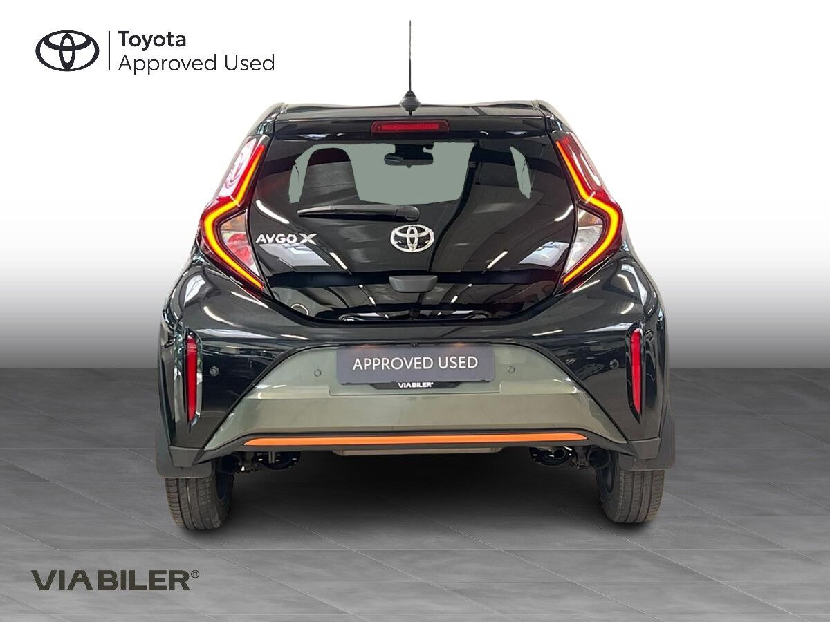 Grøn Toyota Aygo X fra 2022