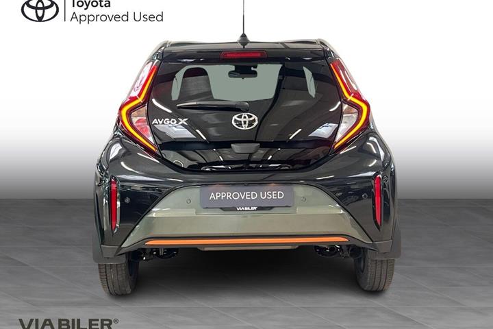 Grøn Toyota Aygo X fra 2022