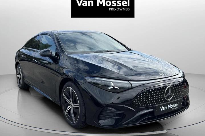 Sort Mercedes CLA250+ fra 2025