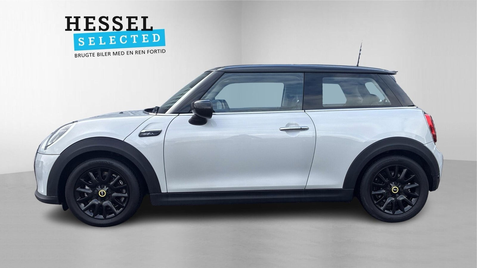 Hvid Mini Cooper SE fra 2022