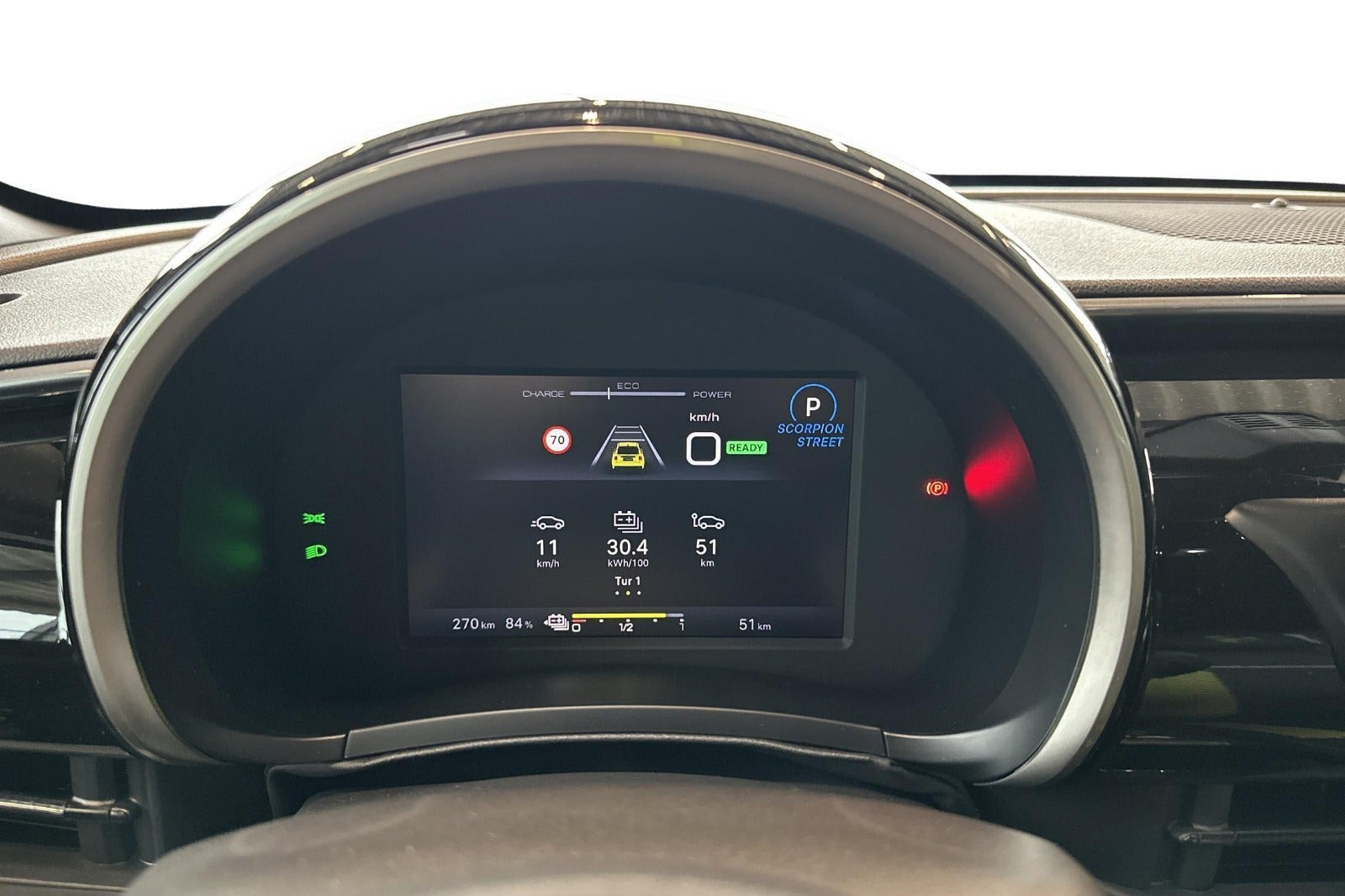 Grøn Abarth 600e fra 2026