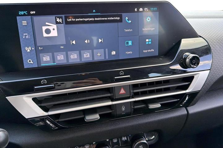Blå Citroën ë-C4 fra 2025
