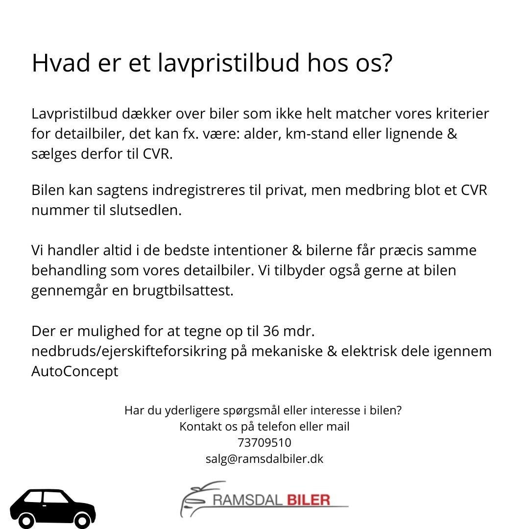 Sort Mercedes ML350 fra 2011