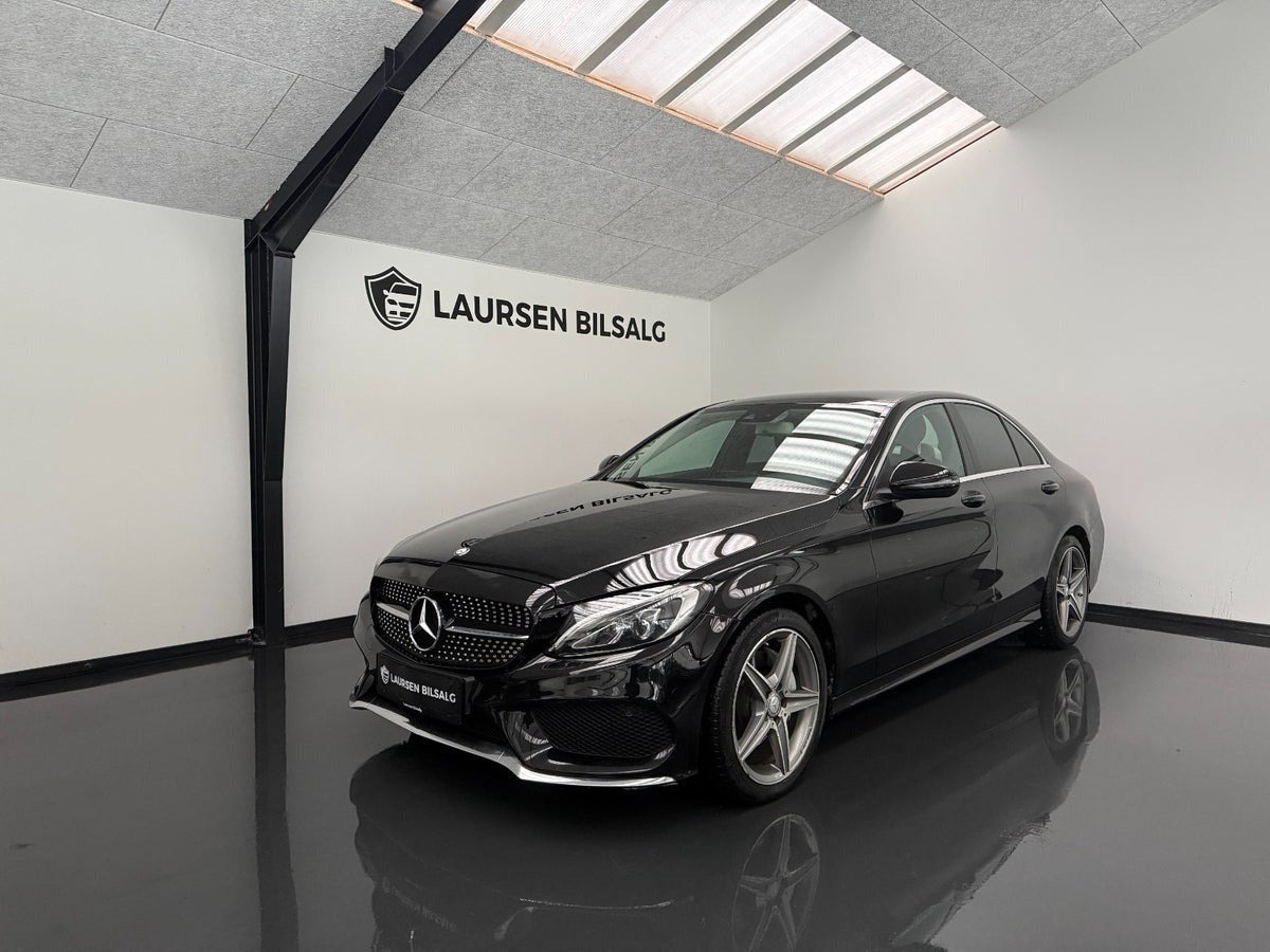 Sort Mercedes C220 d fra 2016