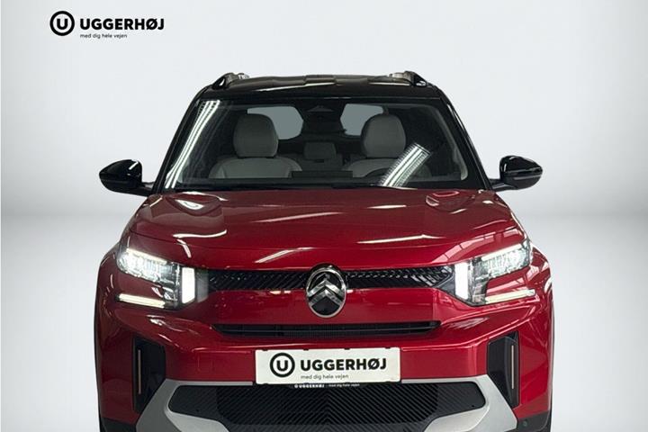 Rød Citroën e-C3 Aircross fra 2025