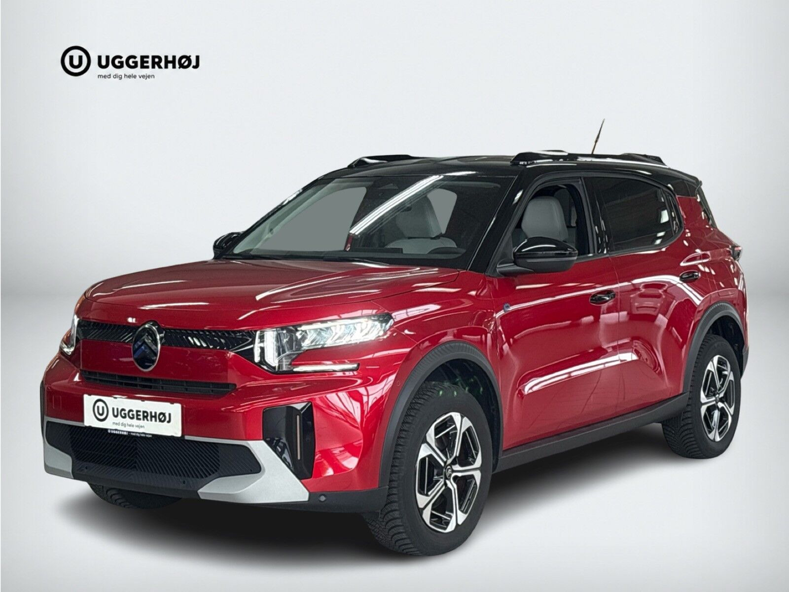Rød Citroën e-C3 Aircross fra 2025