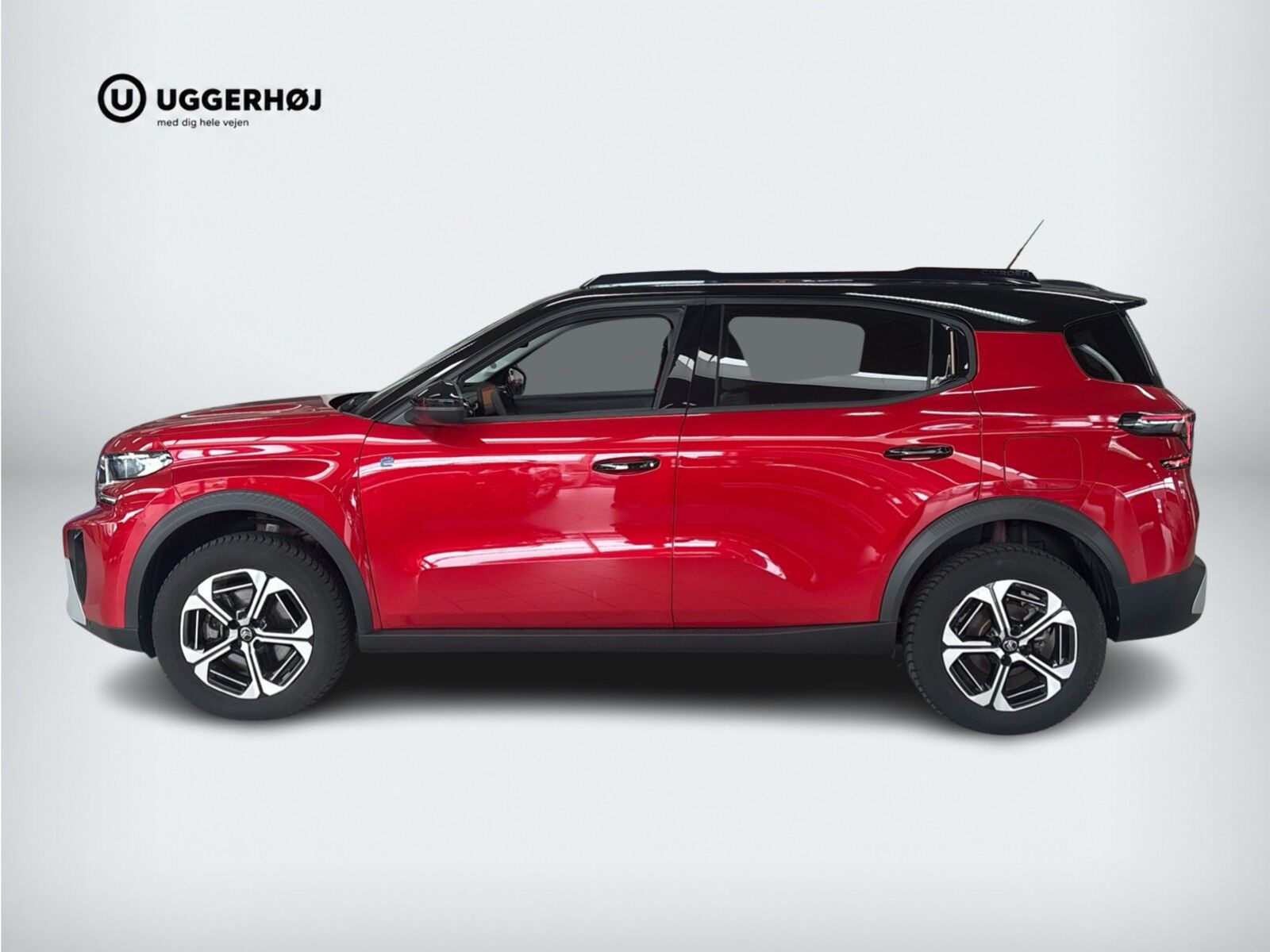 Rød Citroën e-C3 Aircross fra 2025