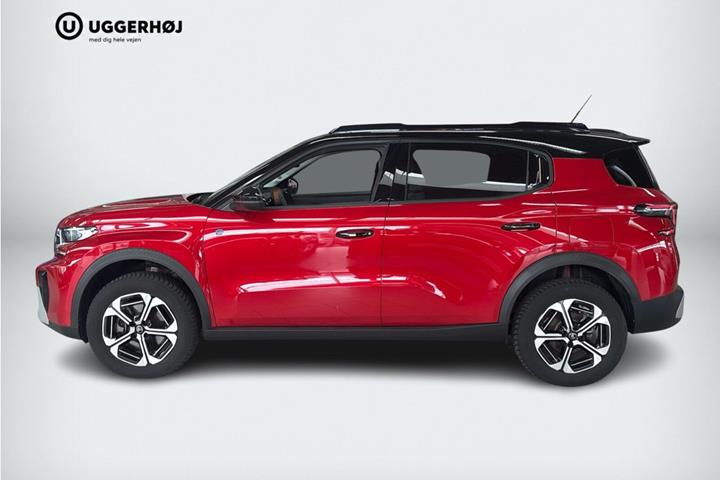 Rød Citroën e-C3 Aircross fra 2025