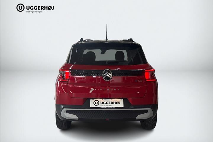 Rød Citroën e-C3 Aircross fra 2025
