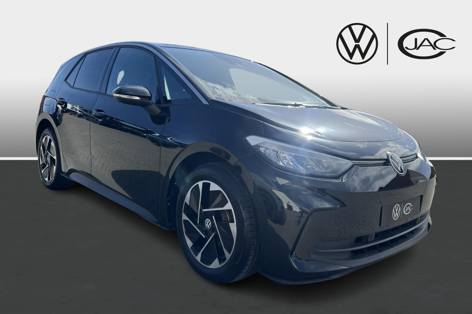 Sort VW ID.3 fra 2025 set udefra