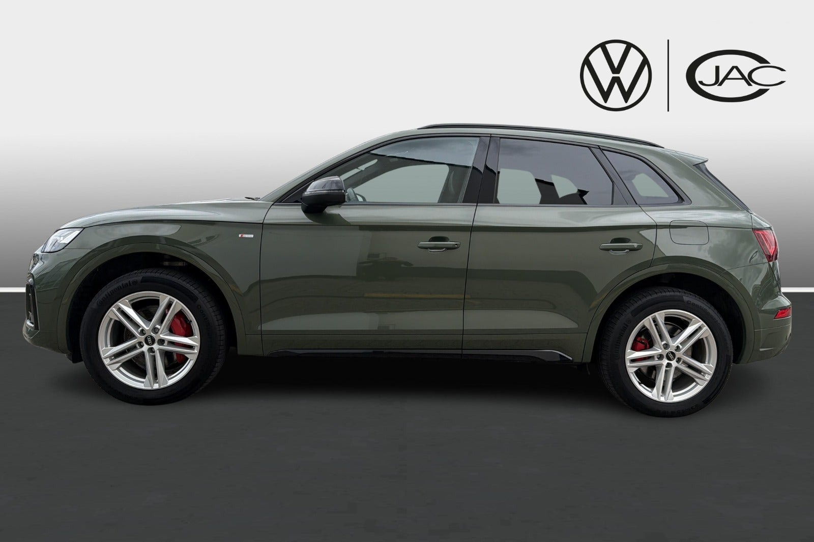 Grøn Audi Q5 fra 2023