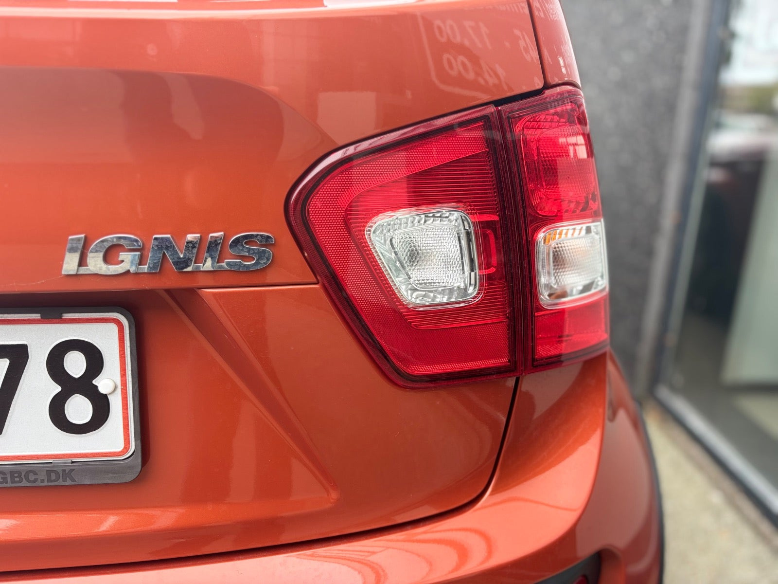 Orange Suzuki Ignis fra 2018