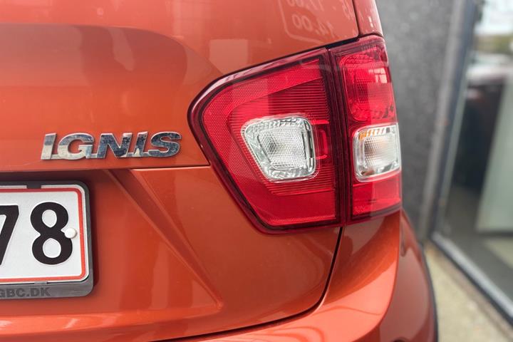 Orange Suzuki Ignis fra 2018
