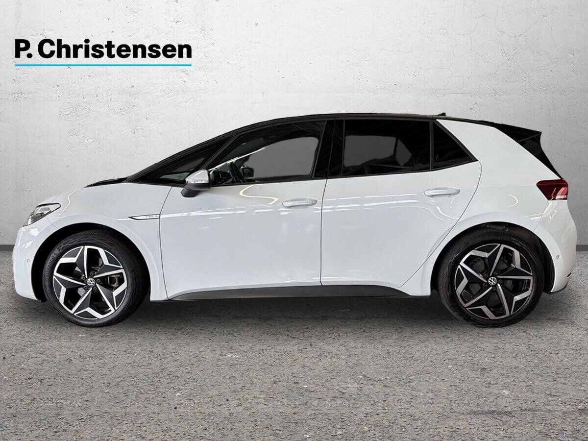 Hvid VW ID.3 fra 2023