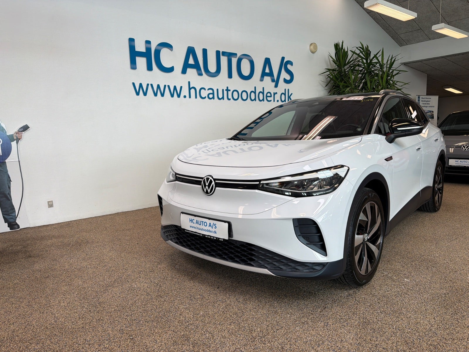 Hvid VW ID.4 fra 2020