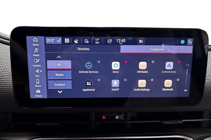 Hvid Fiat 500e fra 2023