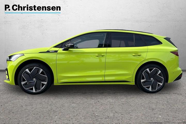 Grøn Skoda Enyaq fra 2024