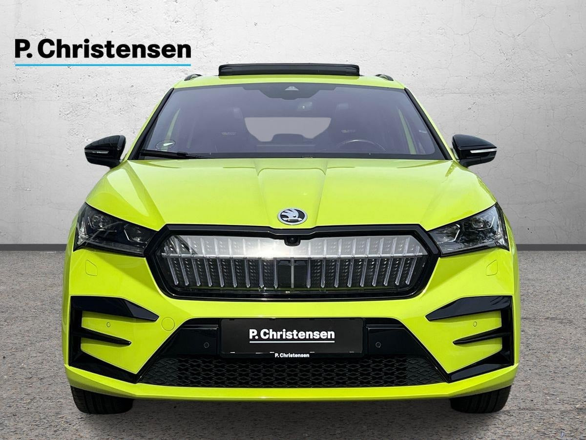 Grøn Skoda Enyaq fra 2024