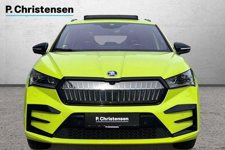 Grøn Skoda Enyaq fra 2024