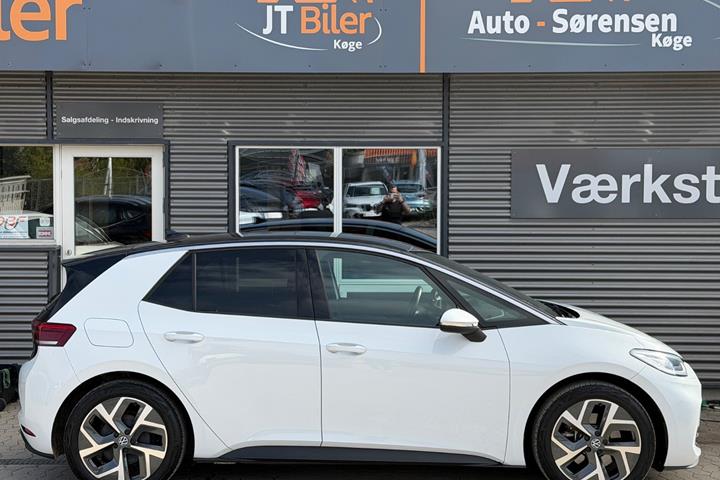 Hvid VW ID.3 fra 2023