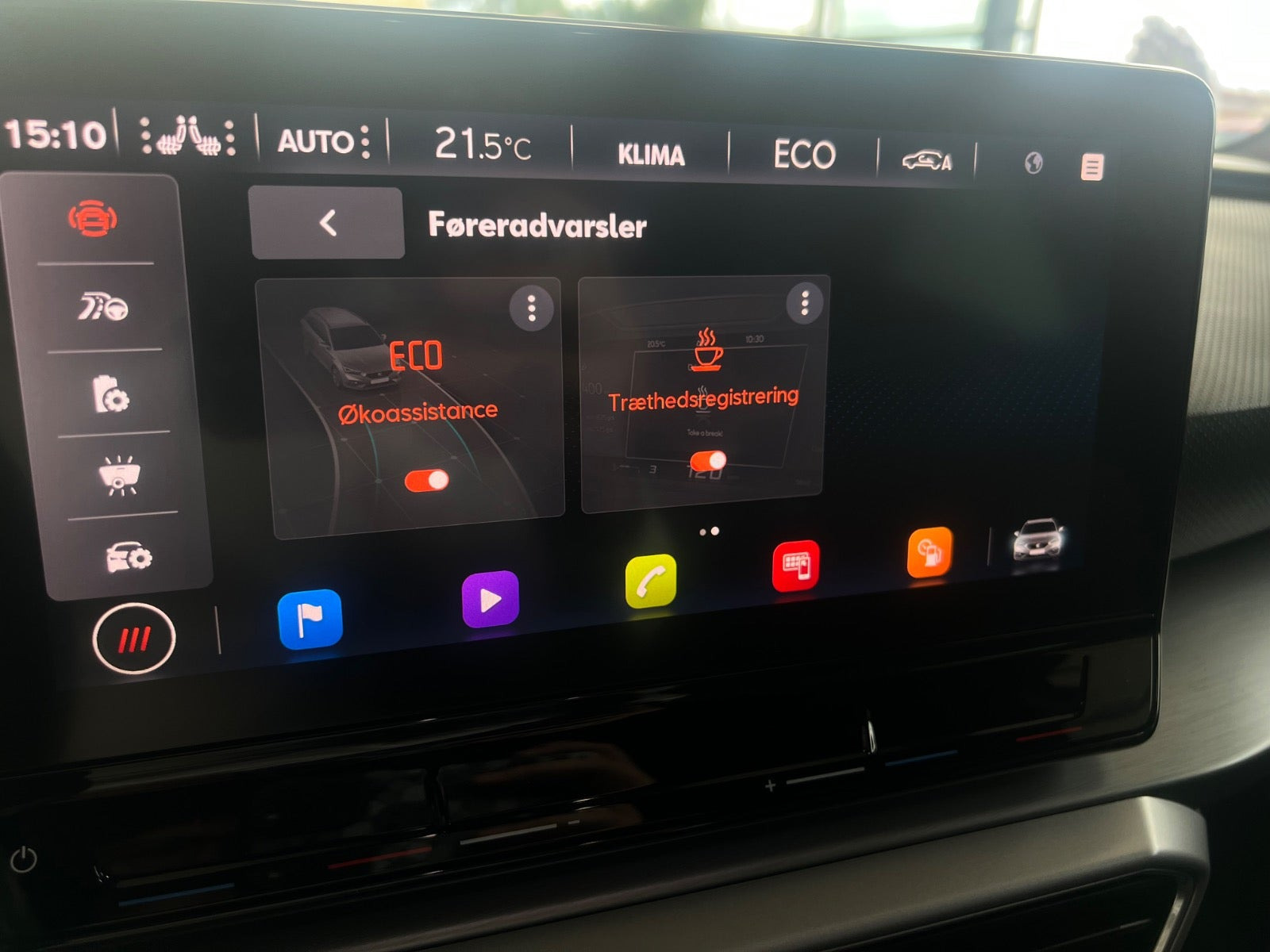 Grå Seat Leon fra 2021