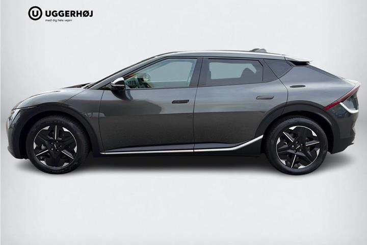 Grå Kia EV6 fra 2025